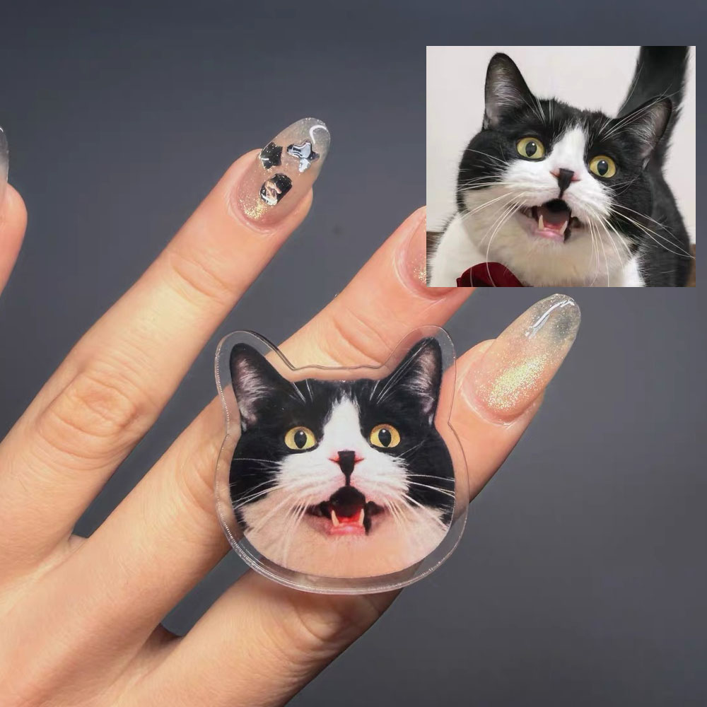 Pet Portrait Custom - Custom Pet Face Brooch Animal's Portraits