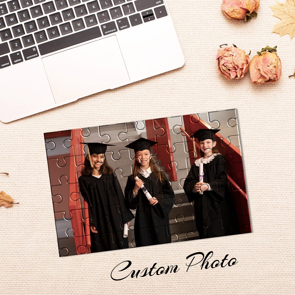 Photo Mosaic Print - 35/150/300/500pcs UV Print Graduation Photo Customized