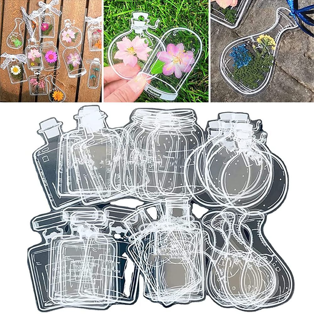 30Pcs DIY Transparent Dried Fl - Dried Flower Bookmark reseña y precio