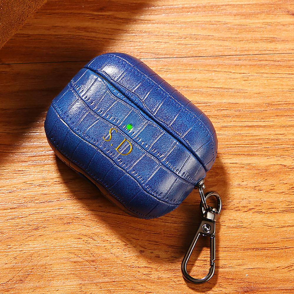 For Airpods 1 2 3 4 Pro 2 Luxu - Monogram Keychain Leather reseña y precio