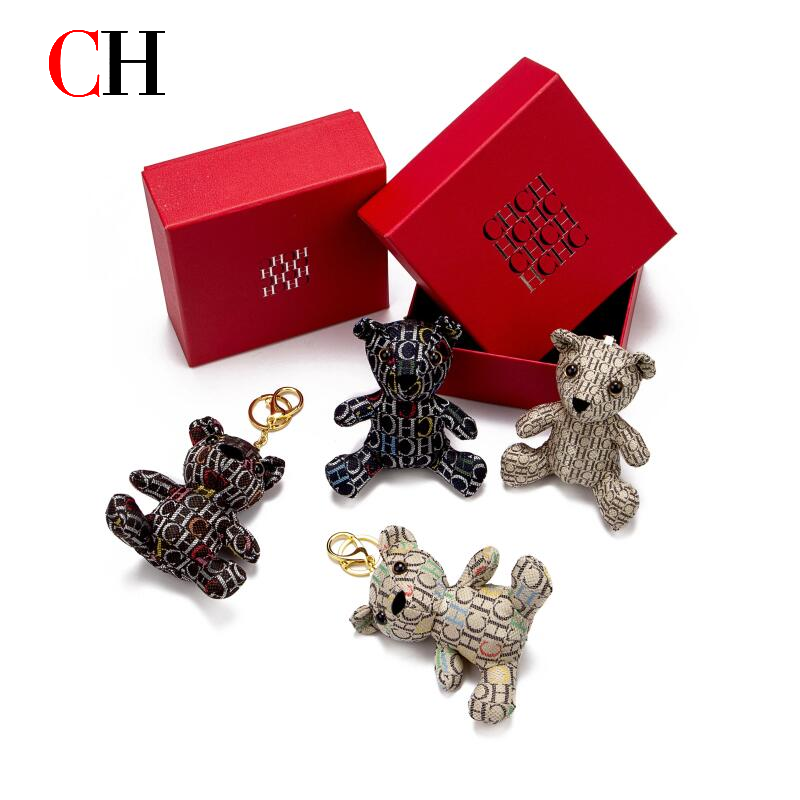 CH Bear Plush Keychain Monogra - Monogram Keychain Leather reseña y precio
