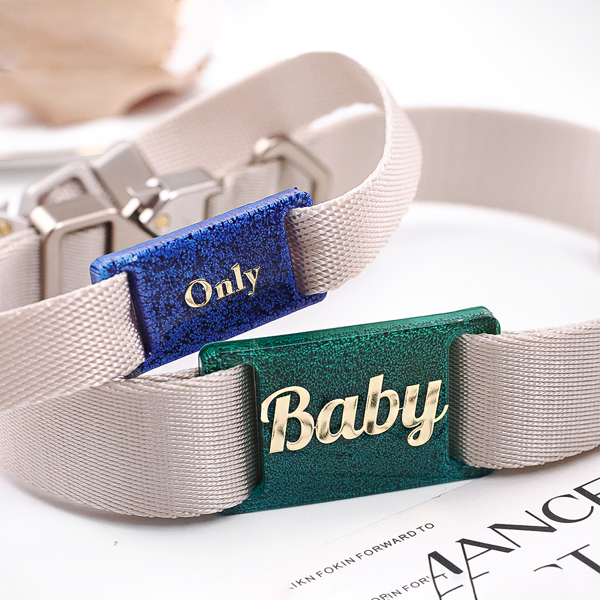 DIY Cat Dog ID Tag Silicone Mo - Name Necklace Custom reseña y precio