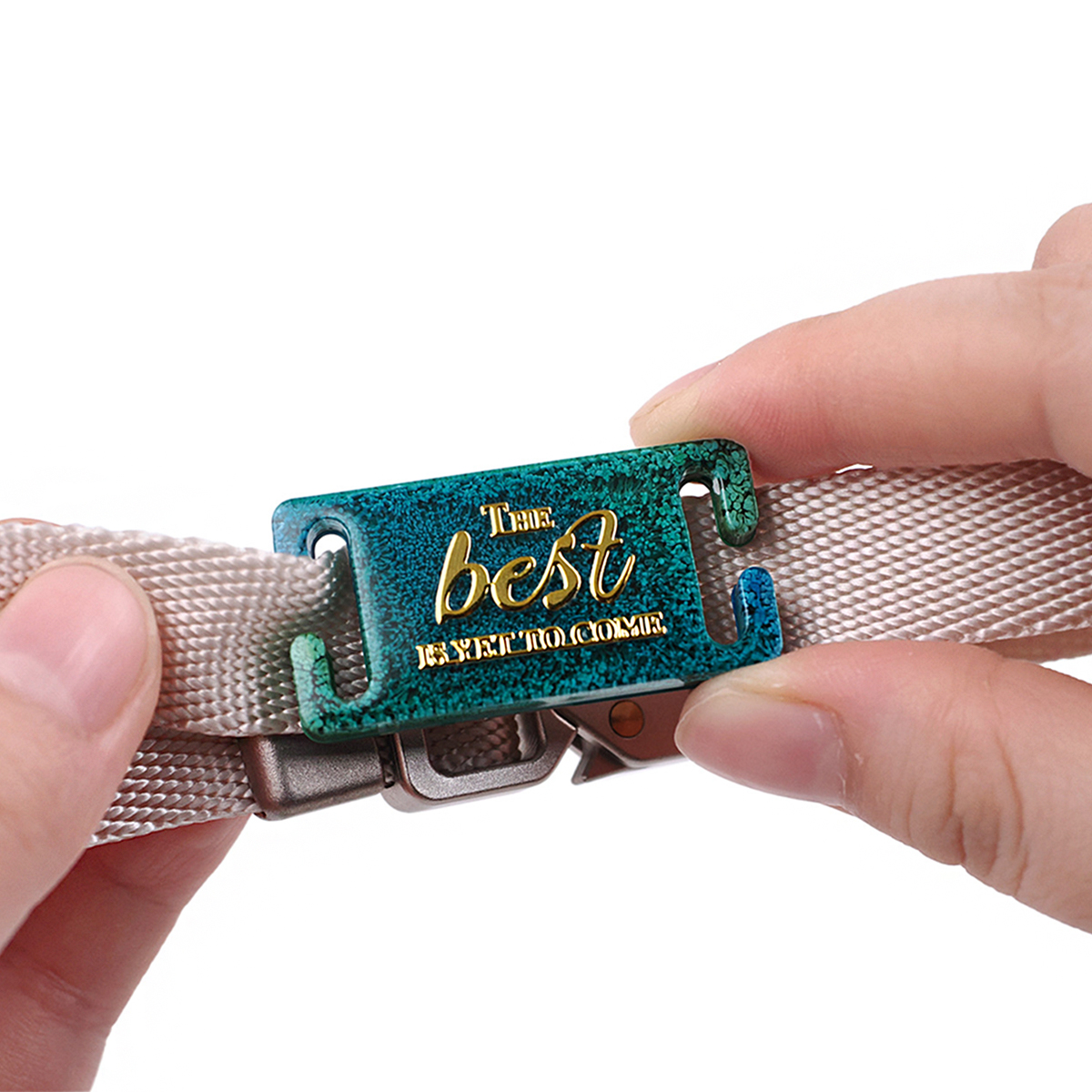 DIY Cat Dog ID Tag Silicone Mo - Name Necklace Custom reseña y precio