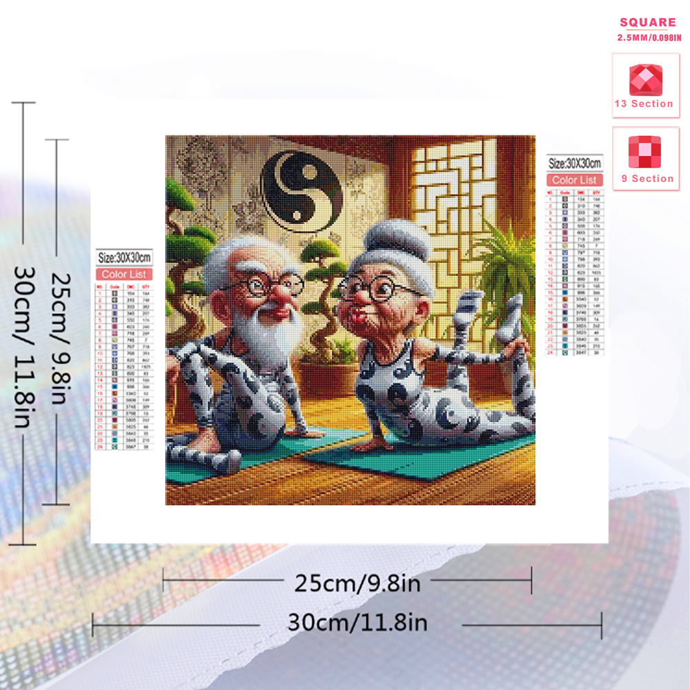 Momoart Old People Diamond Mos - Photo Mosaic Print reseña y precio