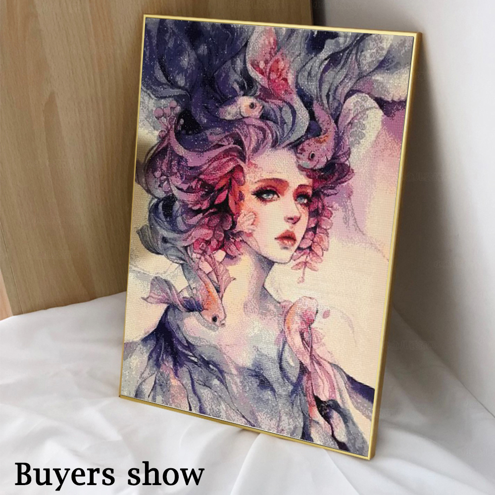 1PC frameless 5D Diy Diamond P - Photo Mosaic Print reseña y precio