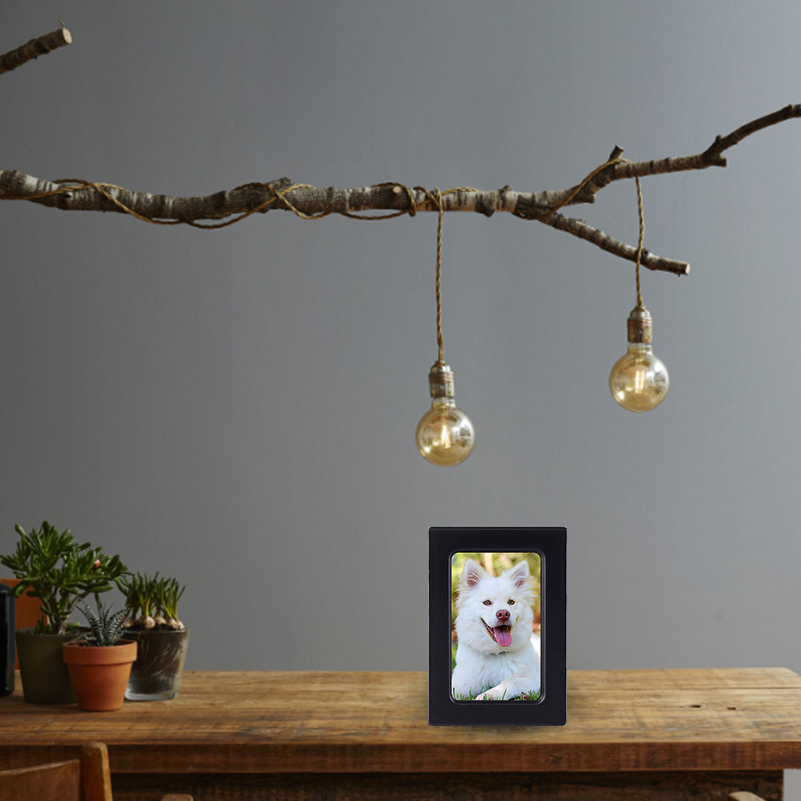 Wooden Pet Urns Wooden Cremati - Engraved Wood Frame reseña y precio