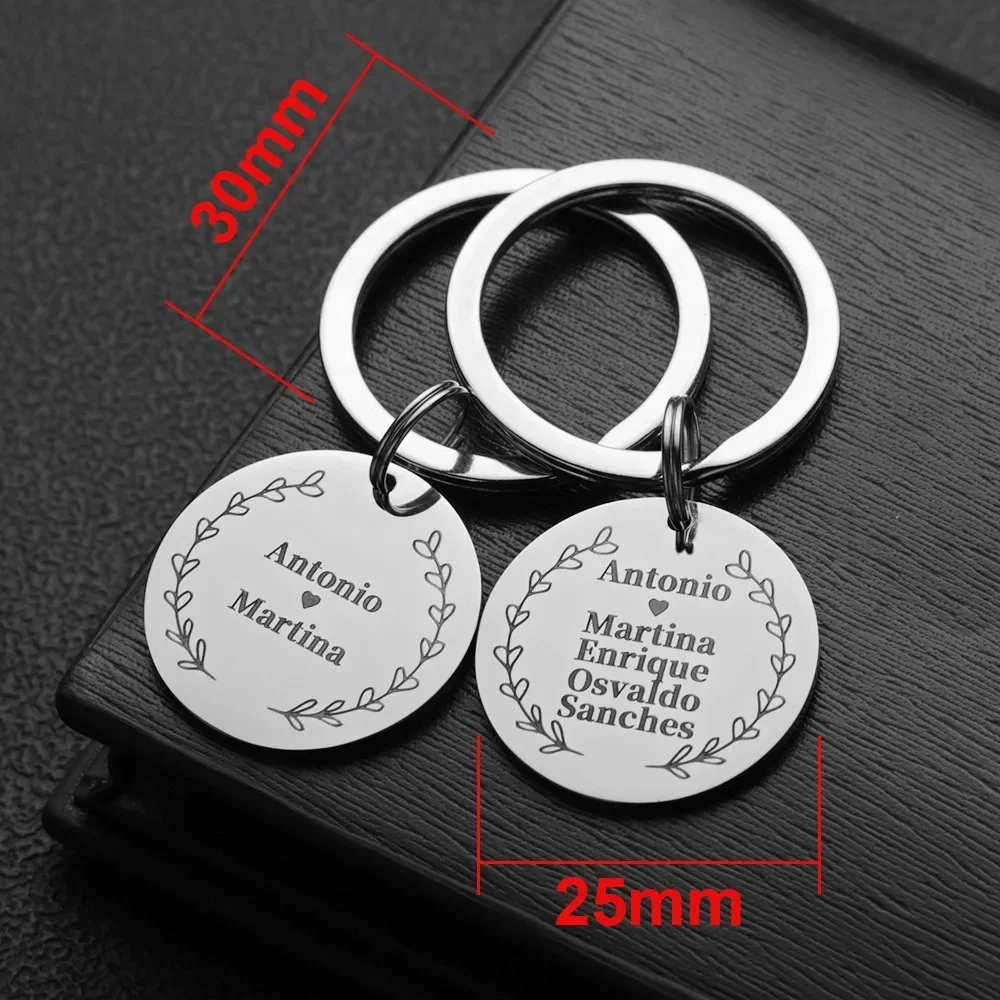 Personalized Keychain Customiz - Initial Ring Custom reseña y precio