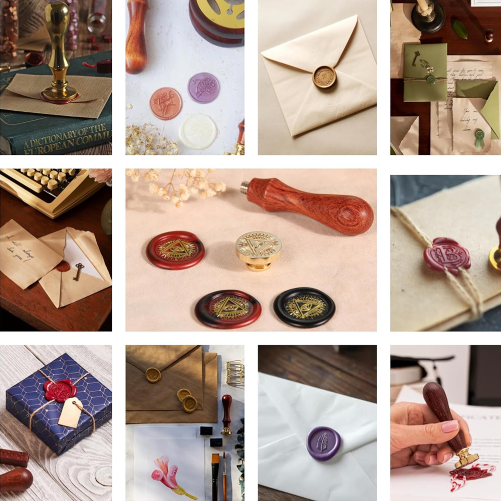 Custom Wax Seal Stamp, Persona - Wax Seal Letter Kit reseña y precio