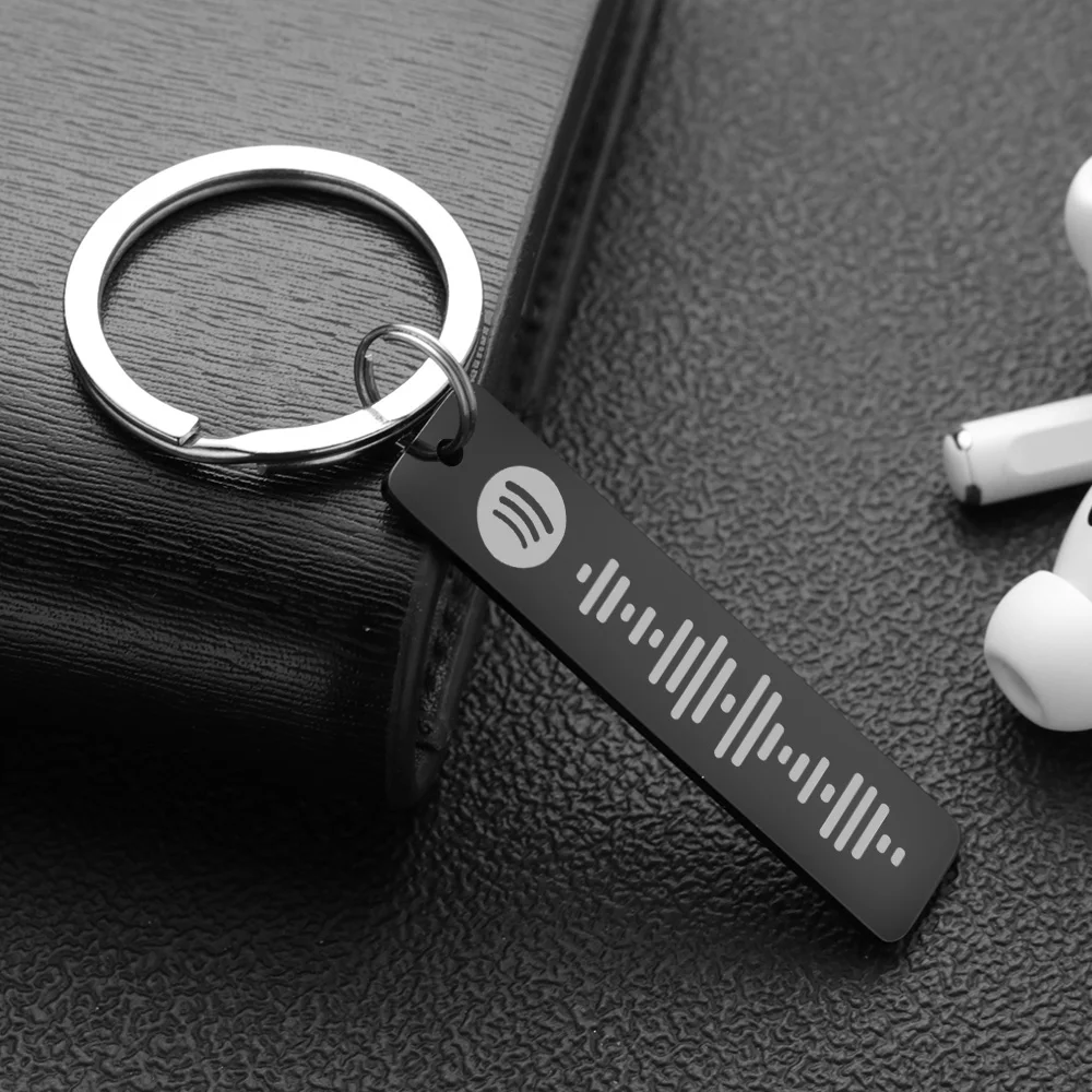Personalized Spotify Code Keyc - Initial Ring Custom reseña y precio