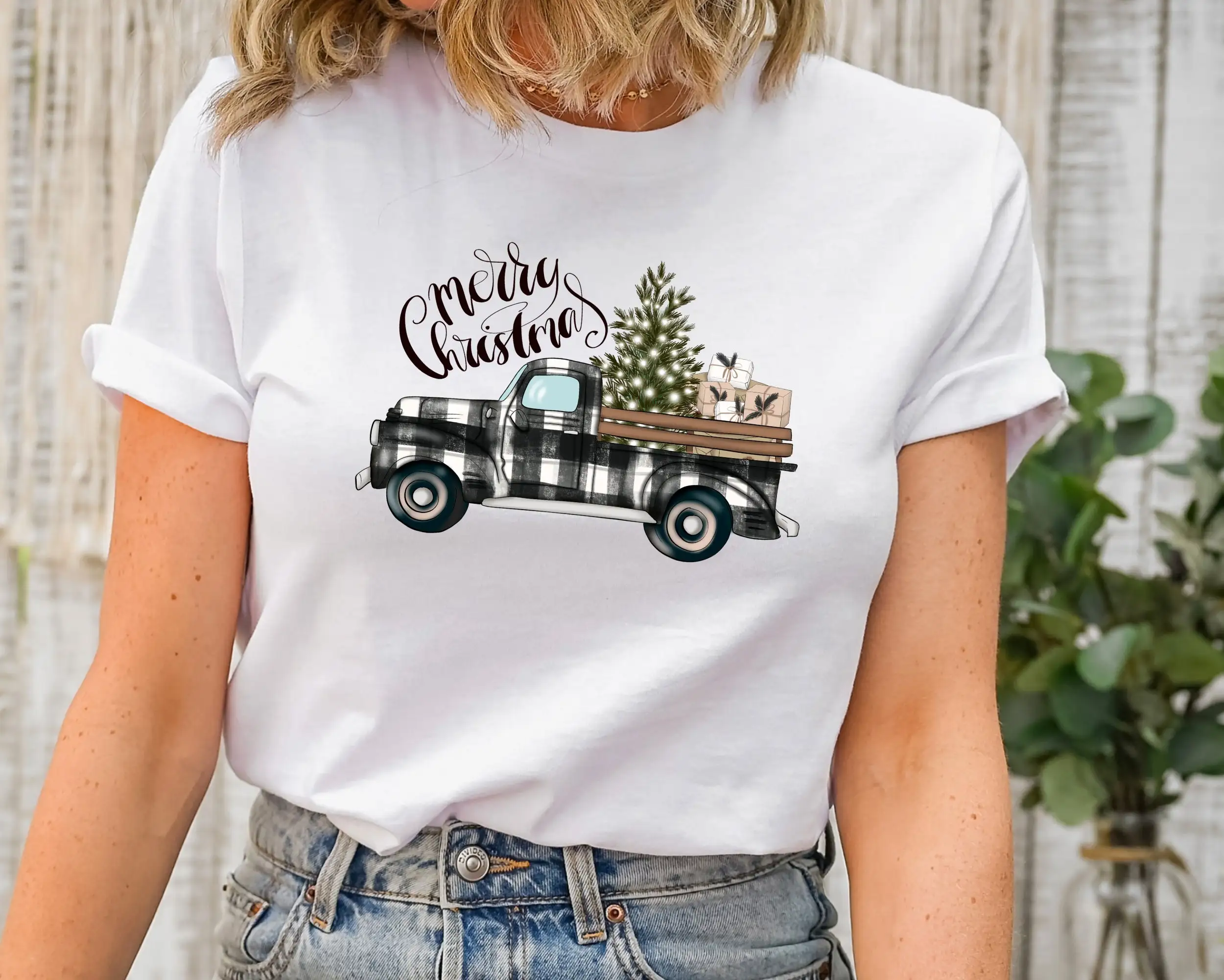 Farm Fresh Christmas Trees Tru - Family Tree Print reseña y precio