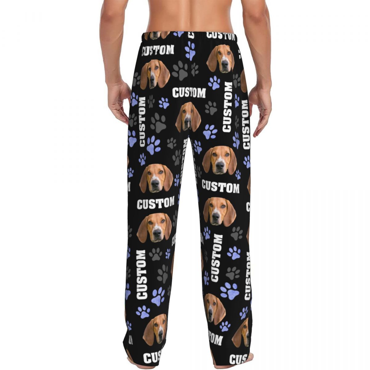 Men Custom Dog Photo Pajama Pa - Pet Portrait Custom reseña y precio