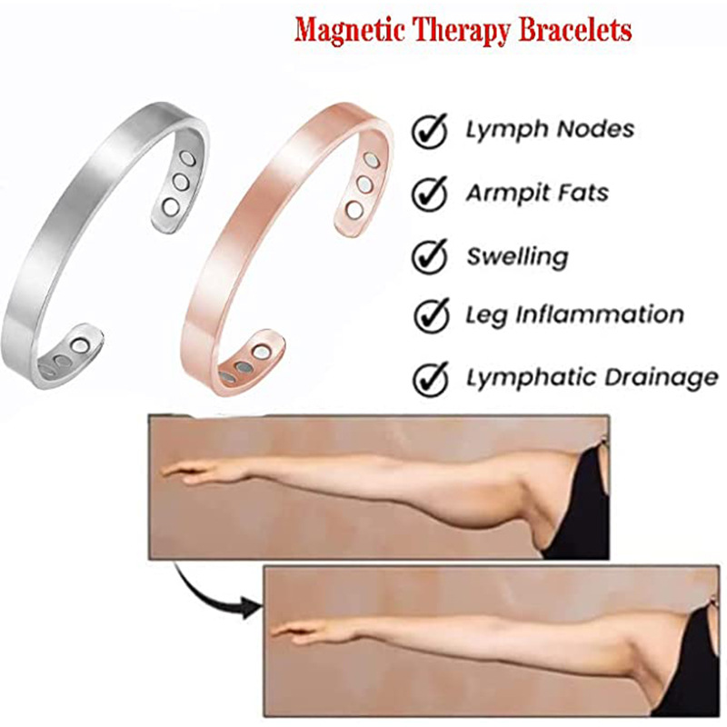 Trendy 4 Color Magnetic Bangle - Coordinates Bracelet reseña y precio
