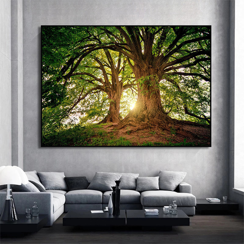 Family Room 2026 New Wall Art  - Family Tree Print reseña y precio