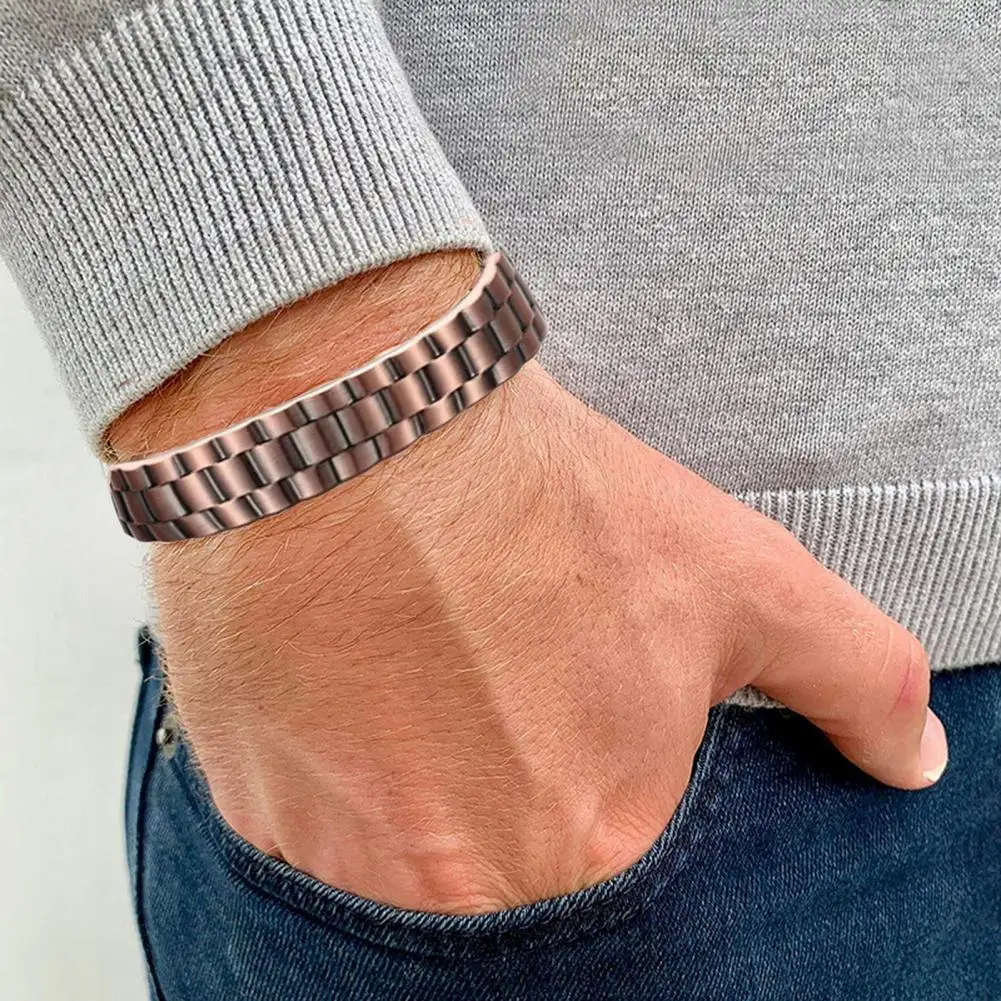 Magnetic Copper Prostate Wrist - Coordinates Bracelet reseña y precio