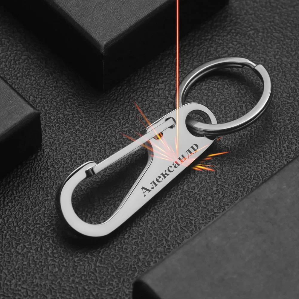 304 Stainless Steel Keyring Pe - Initial Ring Custom reseña y precio