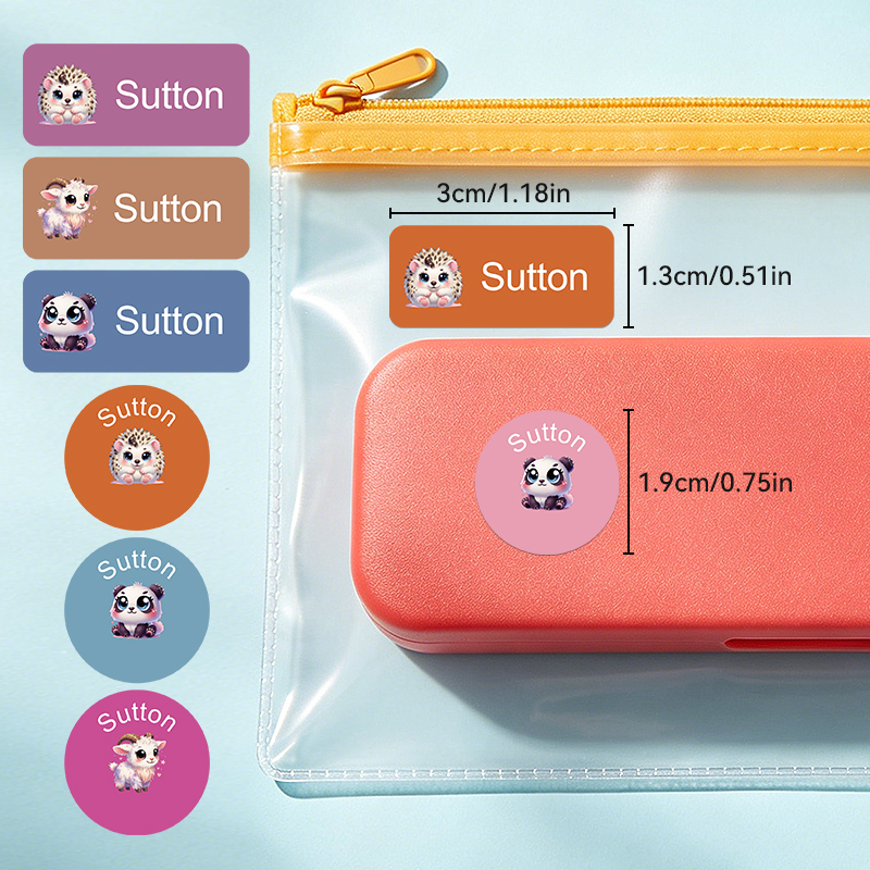 Personalized Name Labels - Ult - Personalized Name Box reseña y precio