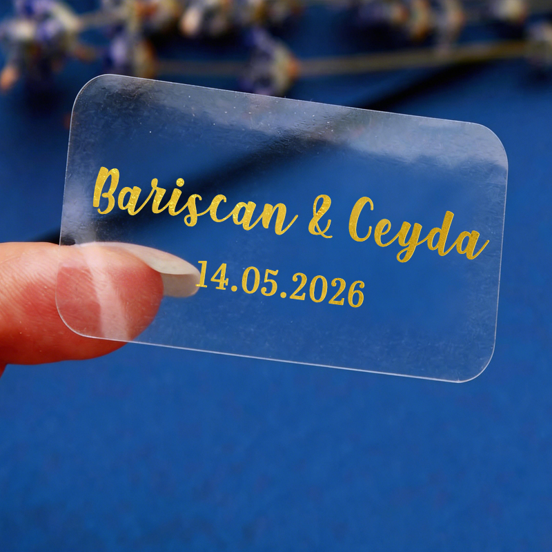 50 Personalized Rectangular St - Personalised Candle Label reseña y precio