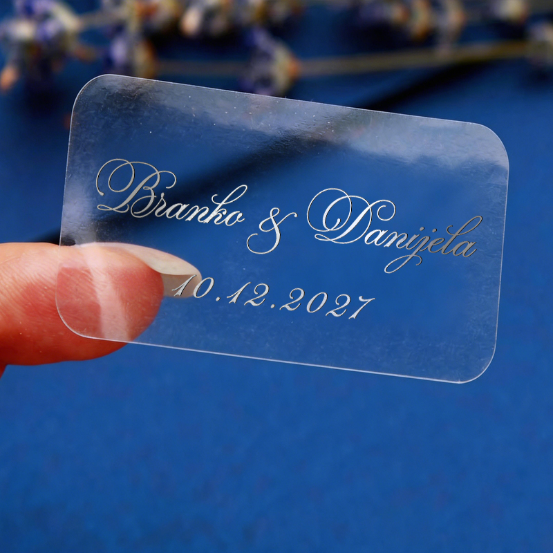 50 Personalized Rectangular St - Personalised Candle Label reseña y precio