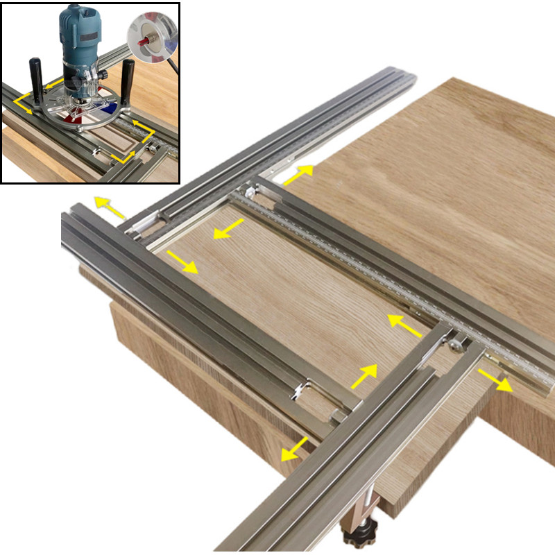 Routing Jig Frame System Trimm - Engraved Wood Frame reseña y precio