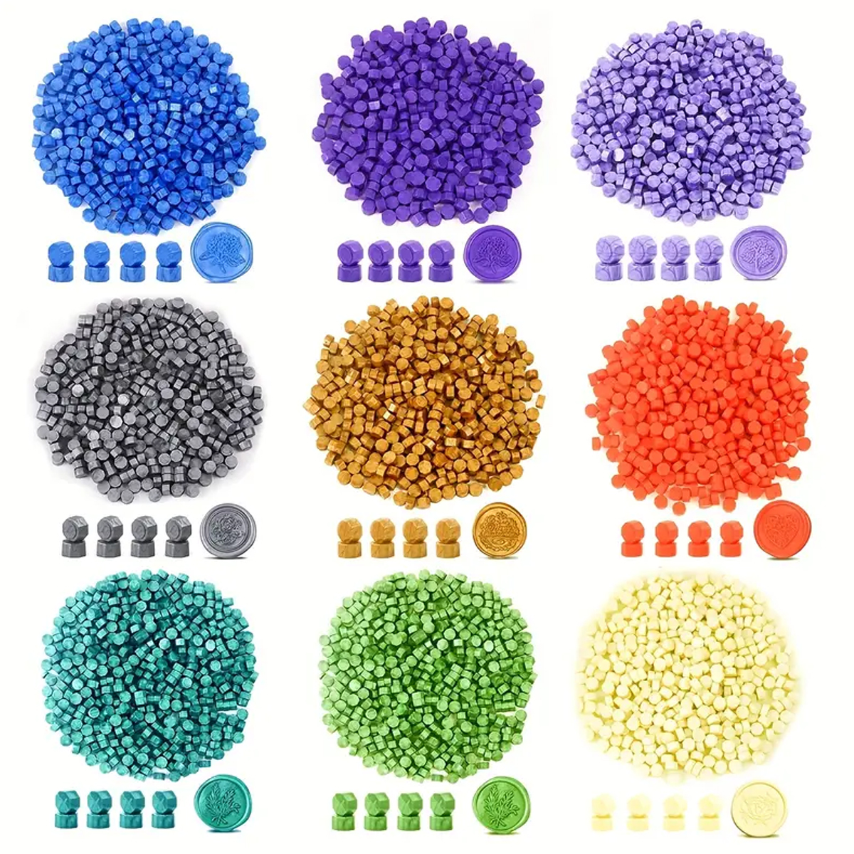 100pc/bag Wax Seal Beads Kit,D - Wax Seal Letter Kit reseña y precio