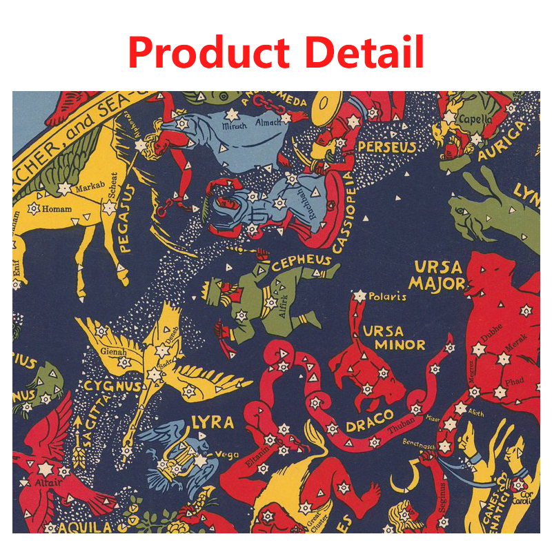 1pc Celestial Planisphere Map  - Custom Star Map reseña y precio