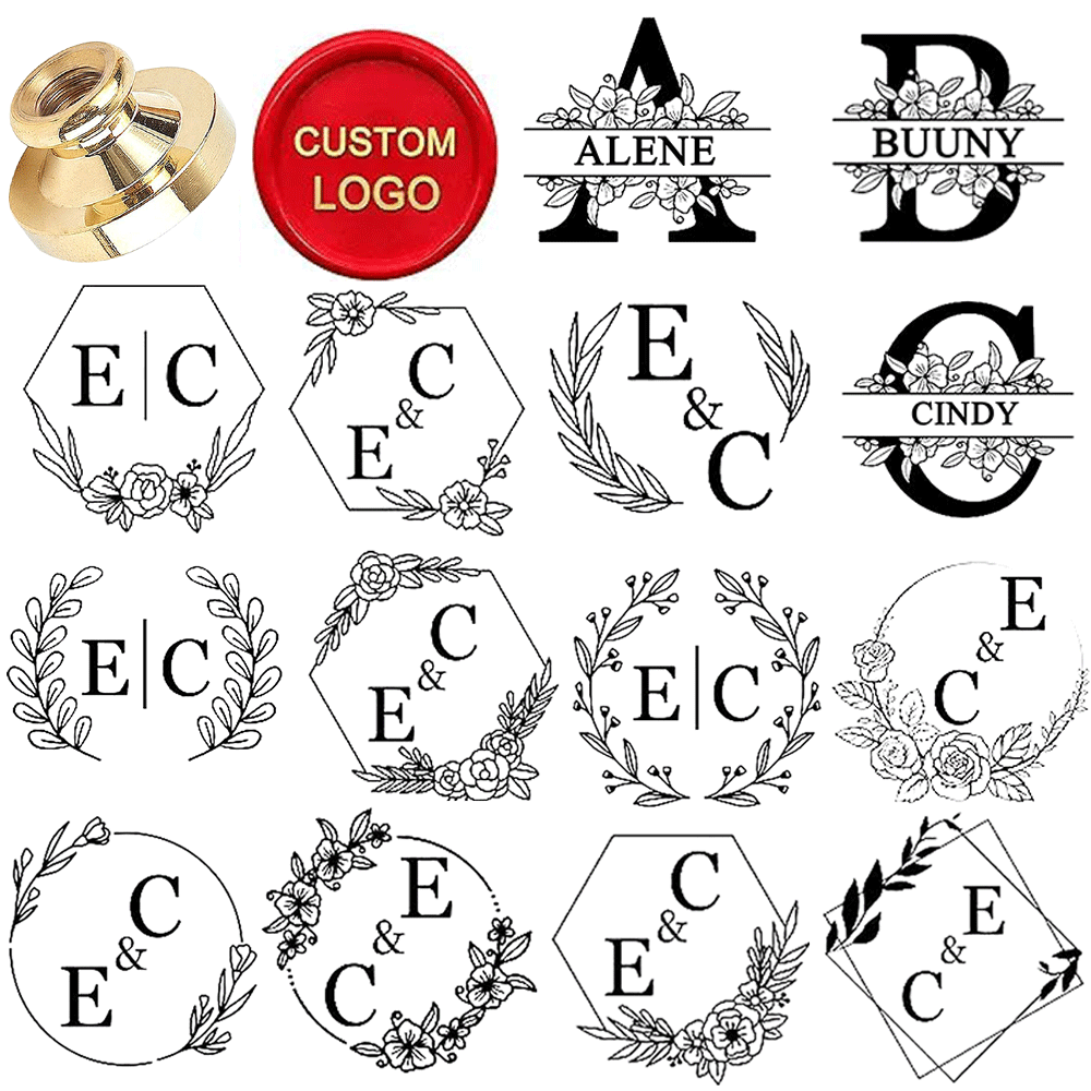 Custom Letter Wax Seal Stamp K - Wax Seal Letter Kit reseña y precio