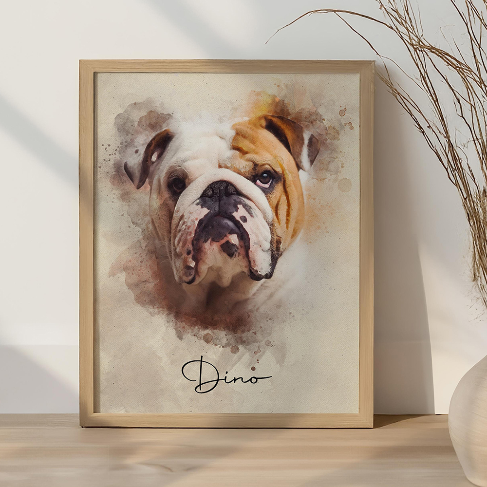 Personalized Pet Portraits Pho - Pet Portrait Custom reseña y precio