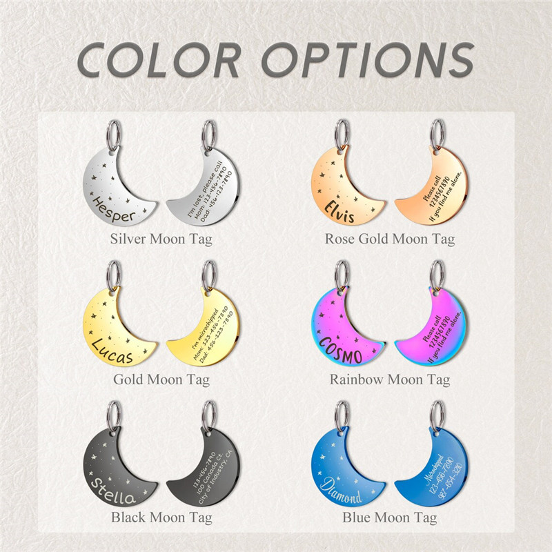 Personalized Anti-lost ID Tag  - Custom Night Sky reseña y precio