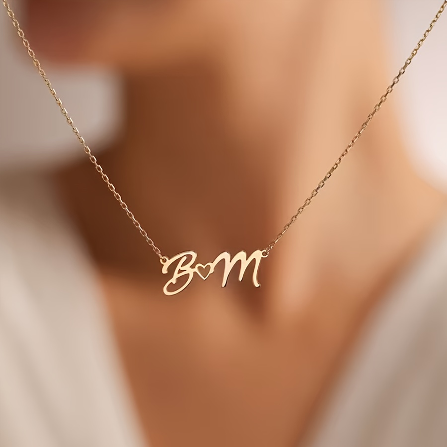 Custom Name Necklaces for Wome - Name Necklace Custom reseña y precio