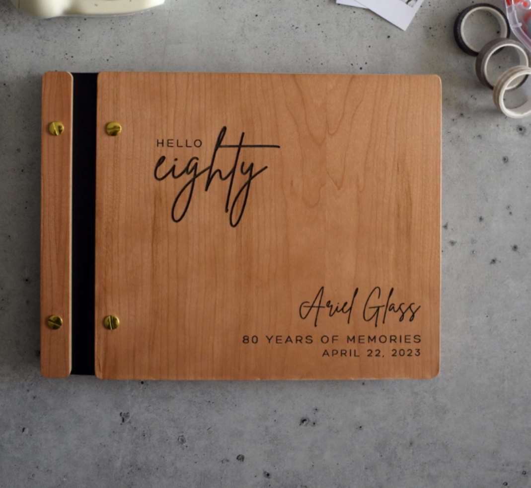 Birthday Guestbook Personalize - Custom Photo Book reseña y precio