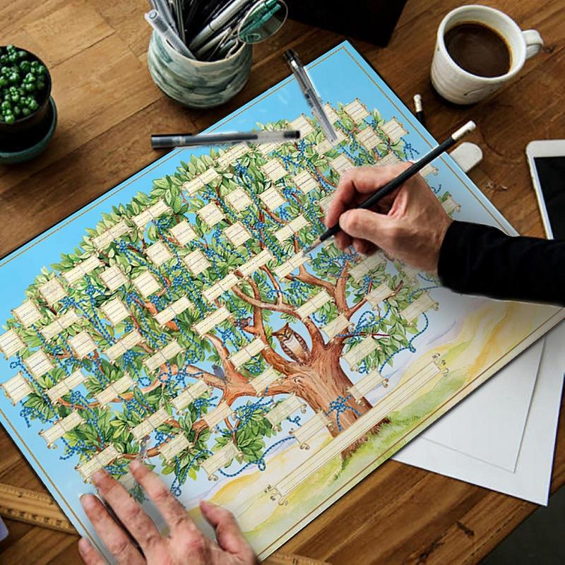 Fillable Family Tree Chart 6 G - Family Tree Print reseña y precio