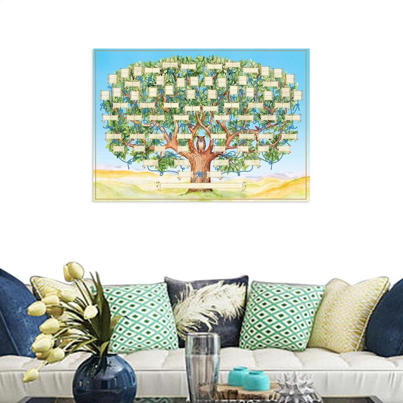Fillable Family Tree Chart 6 G - Family Tree Print reseña y precio