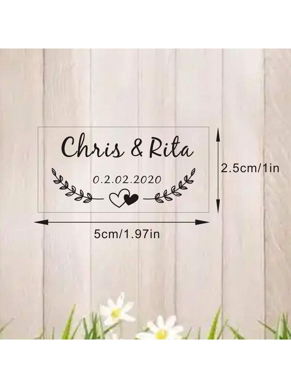 100 Wedding Bubble Tags Bubble - Personalised Candle Label reseña y precio
