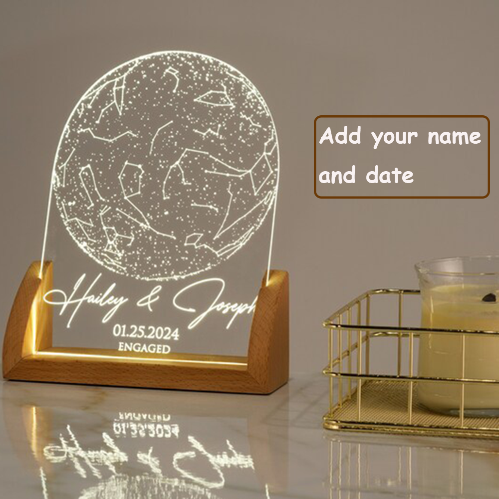 Custom Star Map by Date Person - Custom Star Map reseña y precio