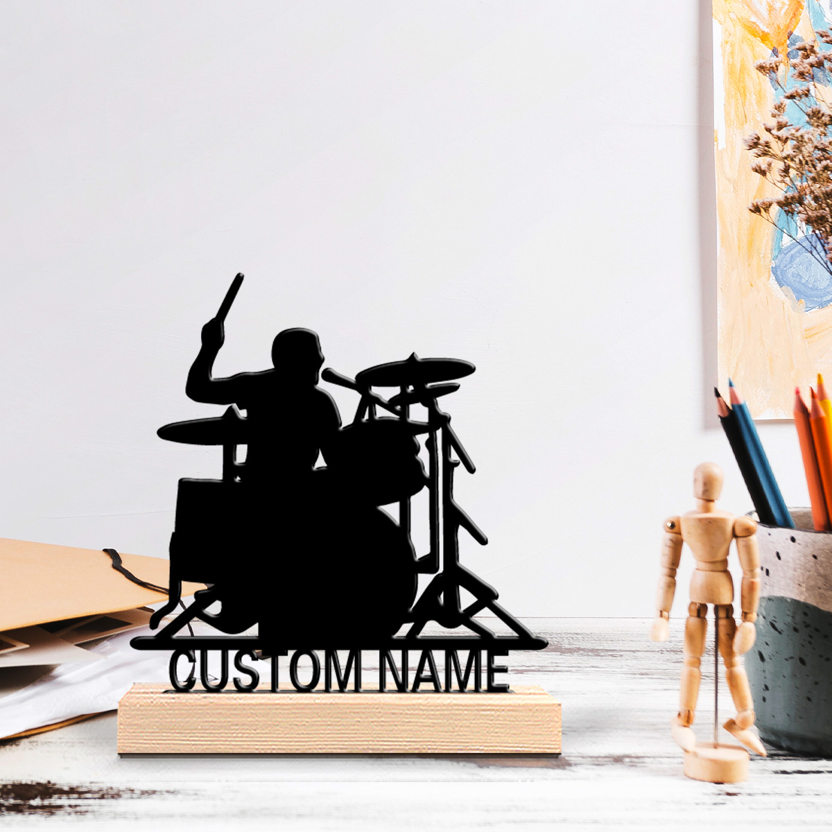 1pc Stylish Personalized Custo - Engraved Wood Frame reseña y precio