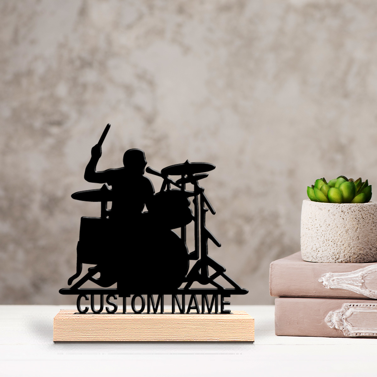 1pc Stylish Personalized Custo - Engraved Wood Frame reseña y precio