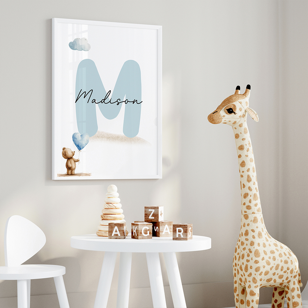 3pcs Personalized Name Blue Be - Personalized Name Box reseña y precio