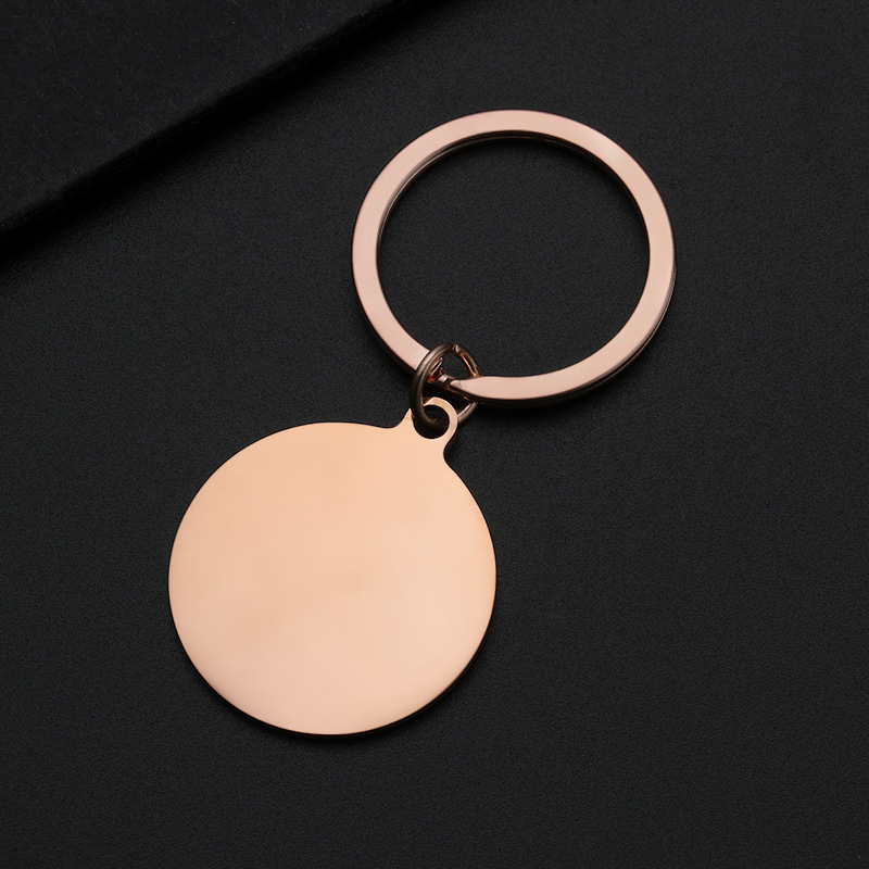 1pc Custom Keychain Personaliz - Initial Ring Custom reseña y precio
