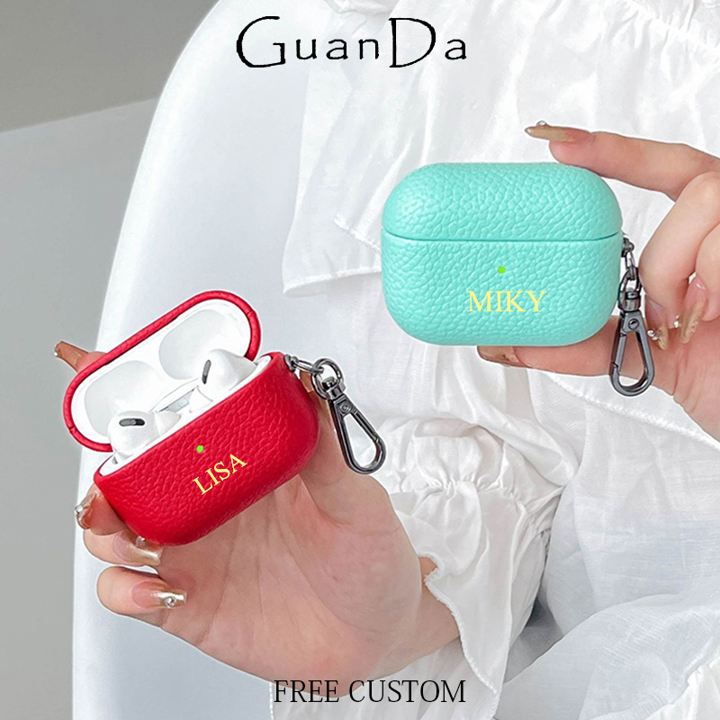 Fashion Cute Mini DIY Earphone - Monogram Keychain Leather reseña y precio