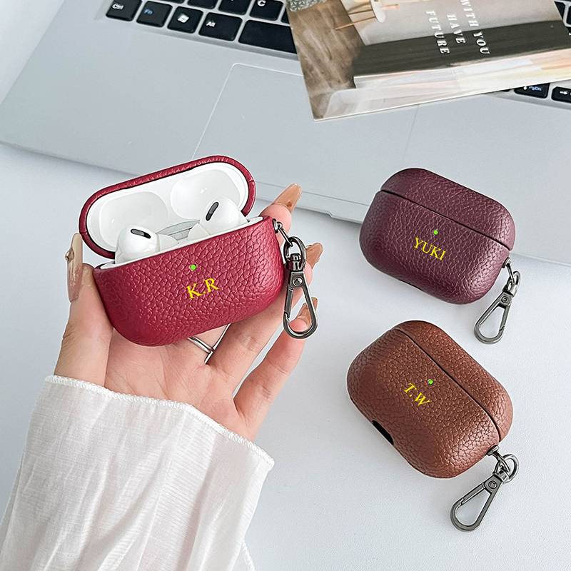 Fashion Cute Mini DIY Earphone - Monogram Keychain Leather reseña y precio