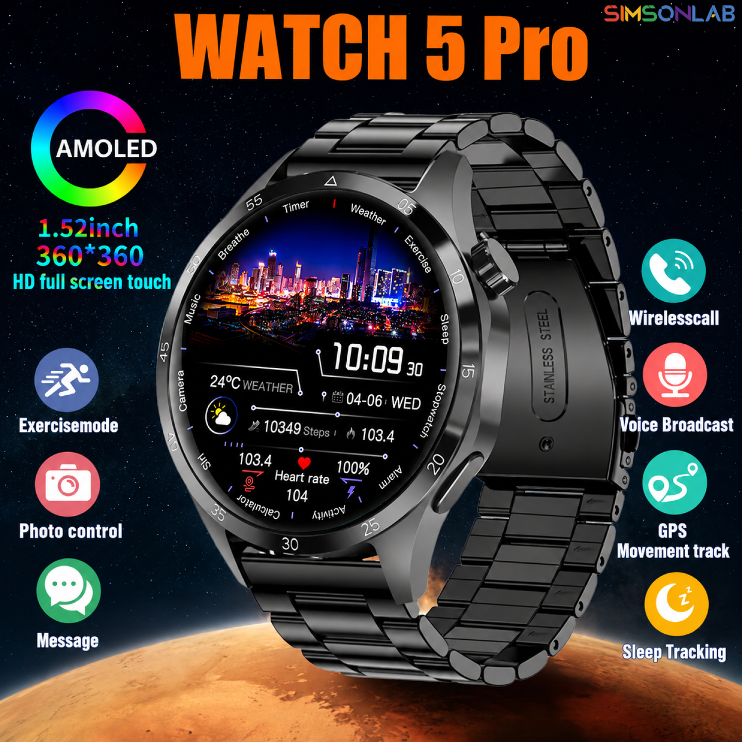 2026 Watch 5 Pro GPS Track Com - Custom Photo Book reseña y precio