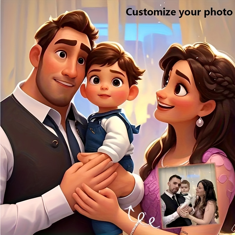 Customizable Cartoon Portrait  - Pet Portrait Custom reseña y precio