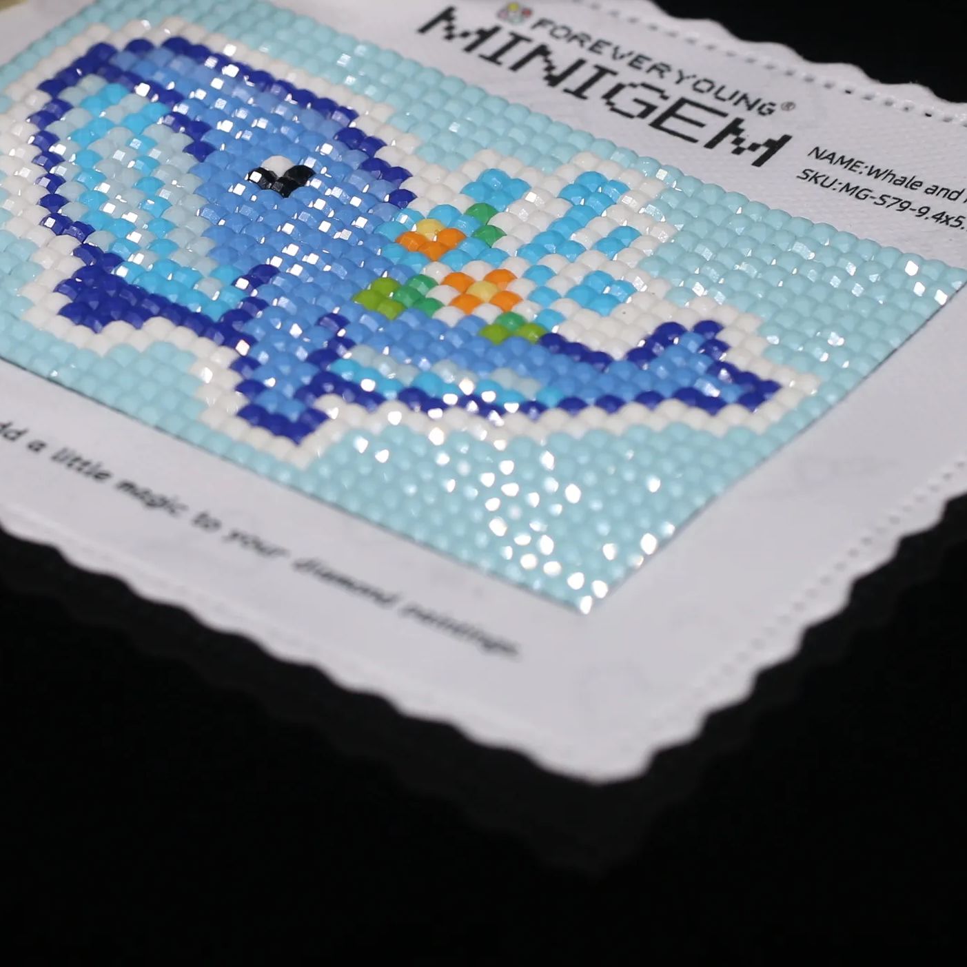 Minigem®: Whale and Flower 9.4 - Photo Mosaic Print reseña y precio
