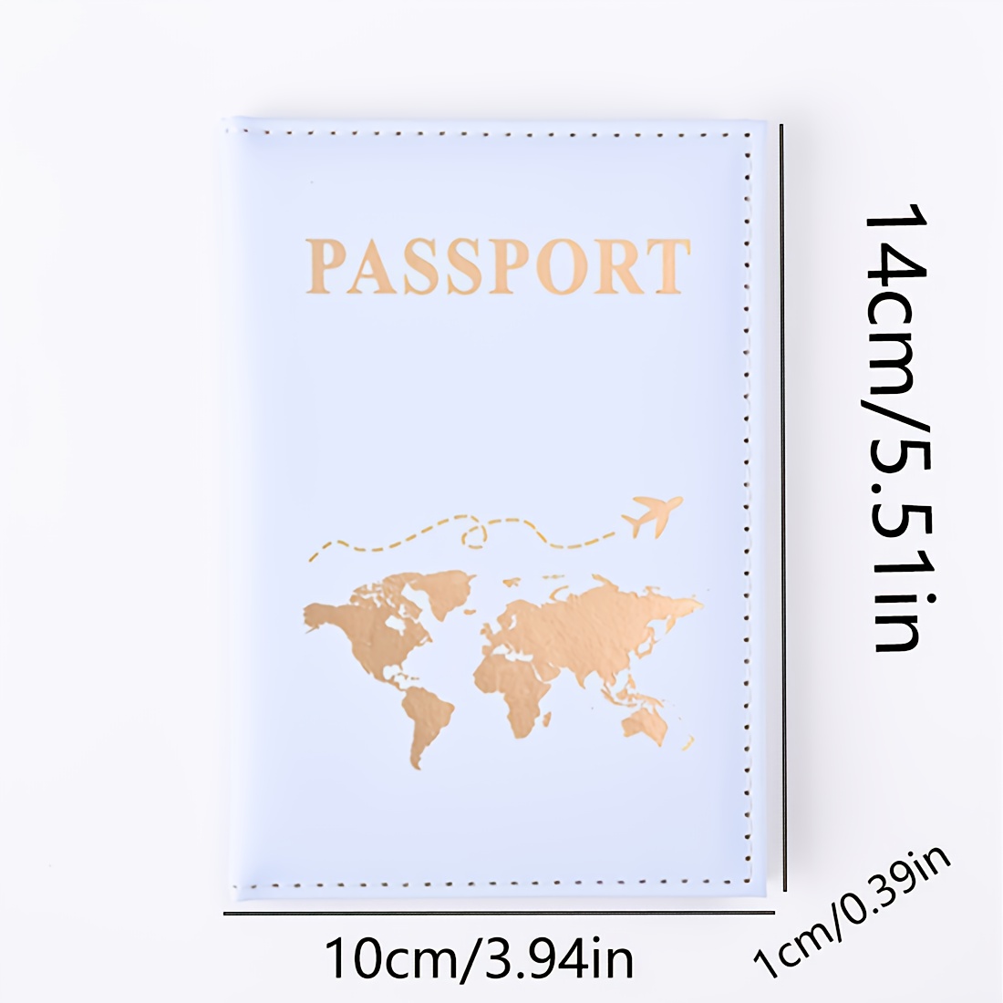 Custom Name World Map Passport - Personalized Name Box reseña y precio
