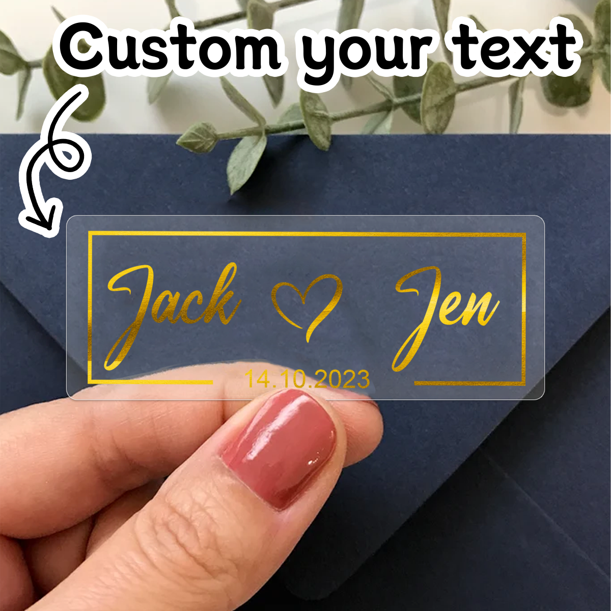30-240pcs Custom Gold Stamping - Personalised Candle Label reseña y precio