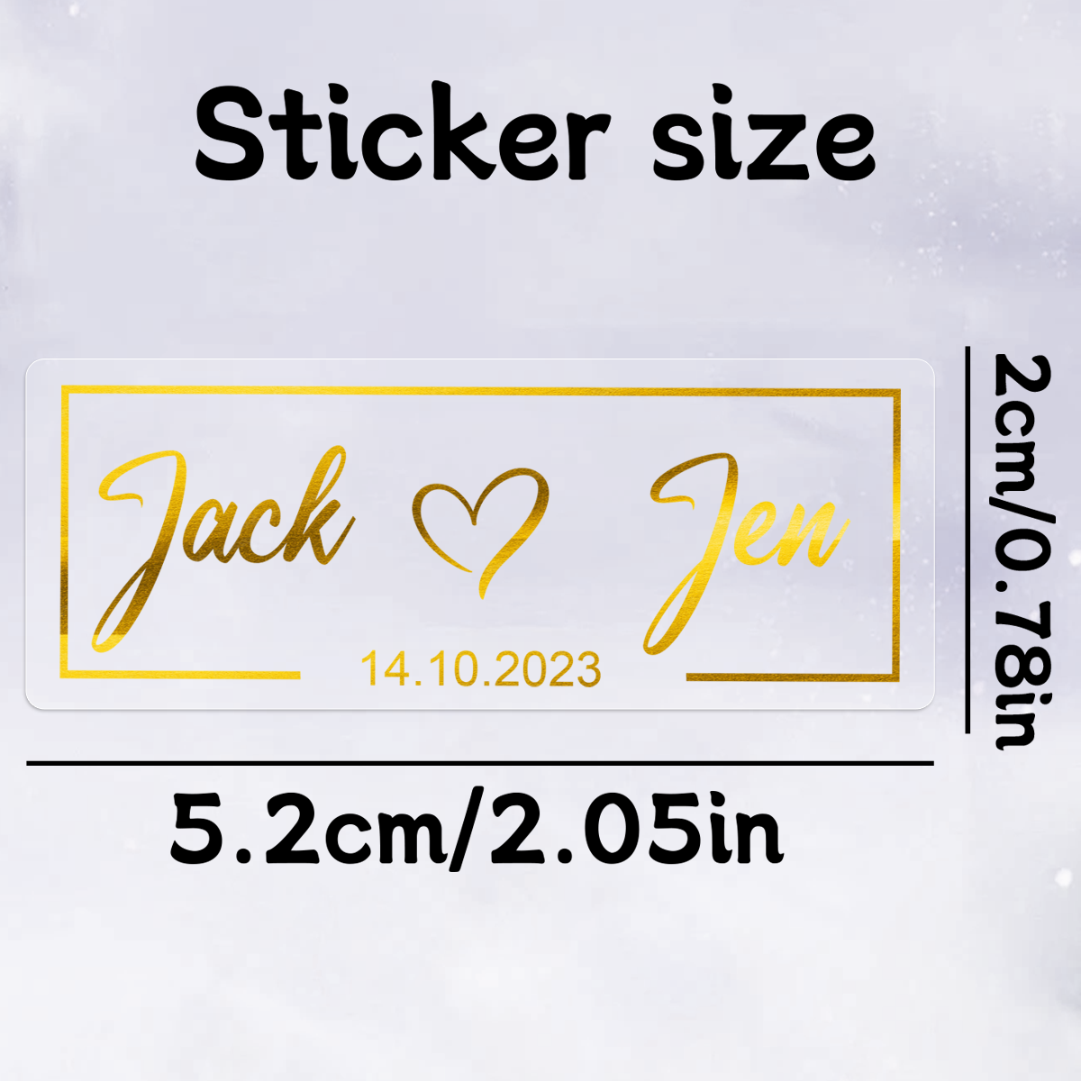 30-240pcs Custom Gold Stamping - Personalised Candle Label reseña y precio