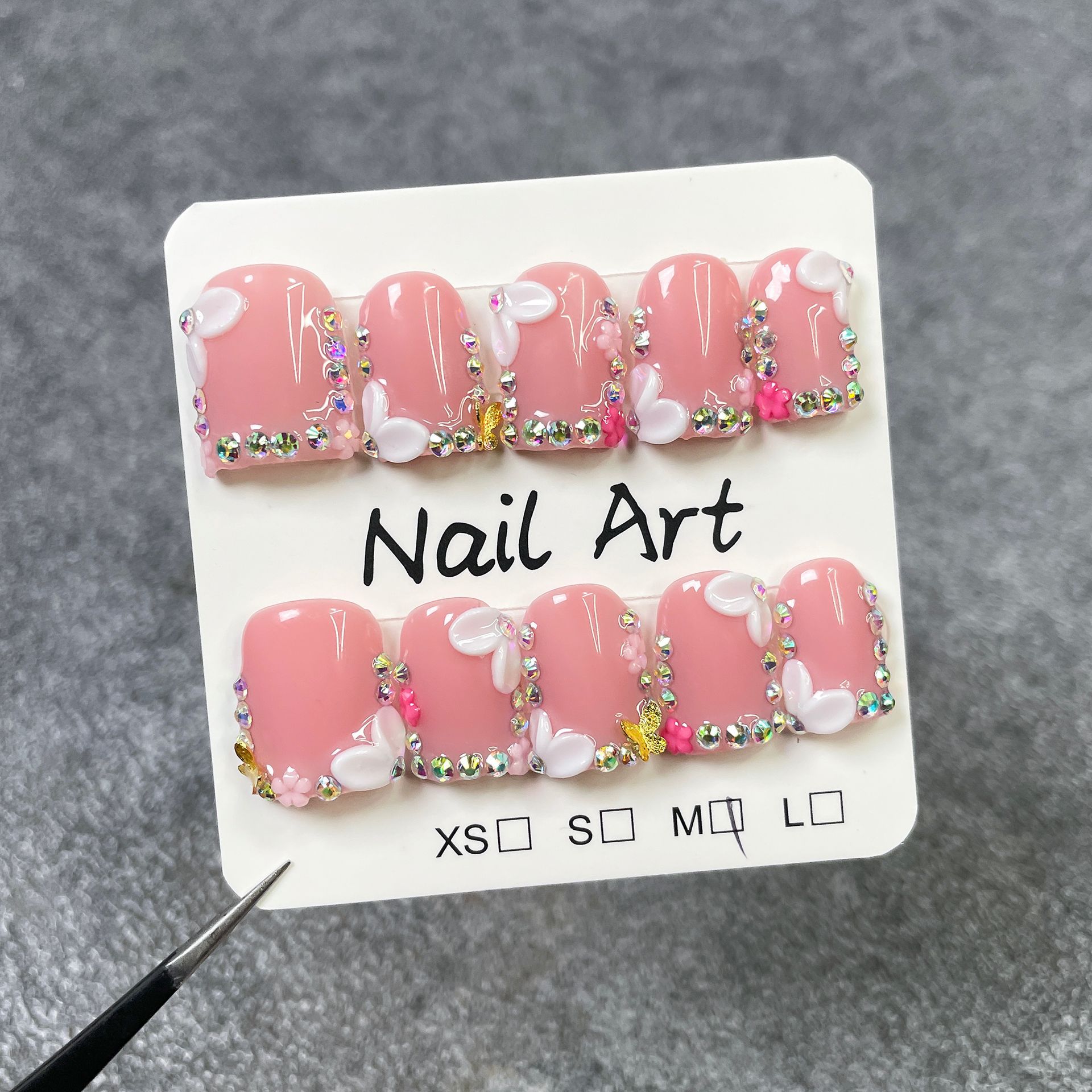 10pcs/set Short Square Handmad - Pressed Flower Art reseña y precio