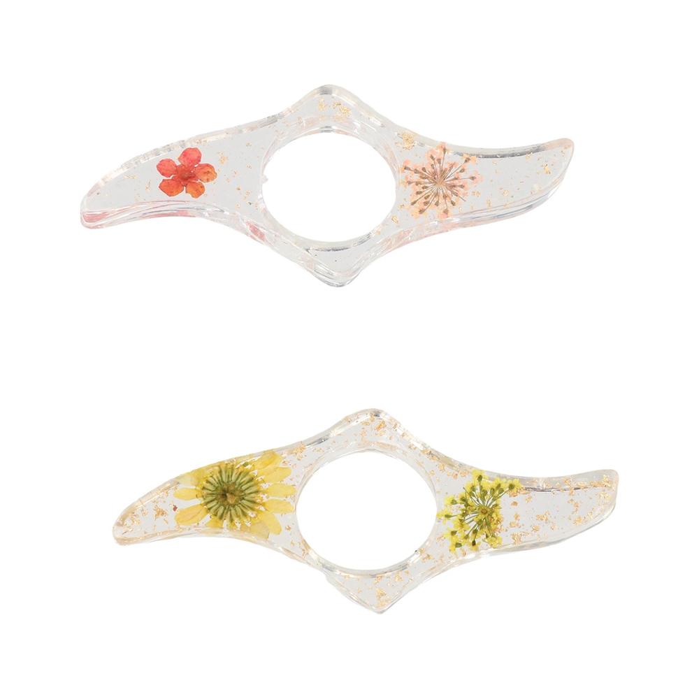 Book Accessories Acrylic Thumb - Dried Flower Bookmark reseña y precio