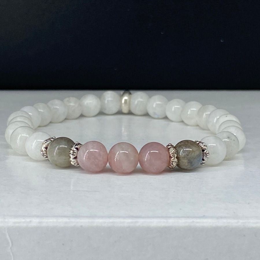 New Moonstone, Labradorite and - Coordinates Bracelet reseña y precio