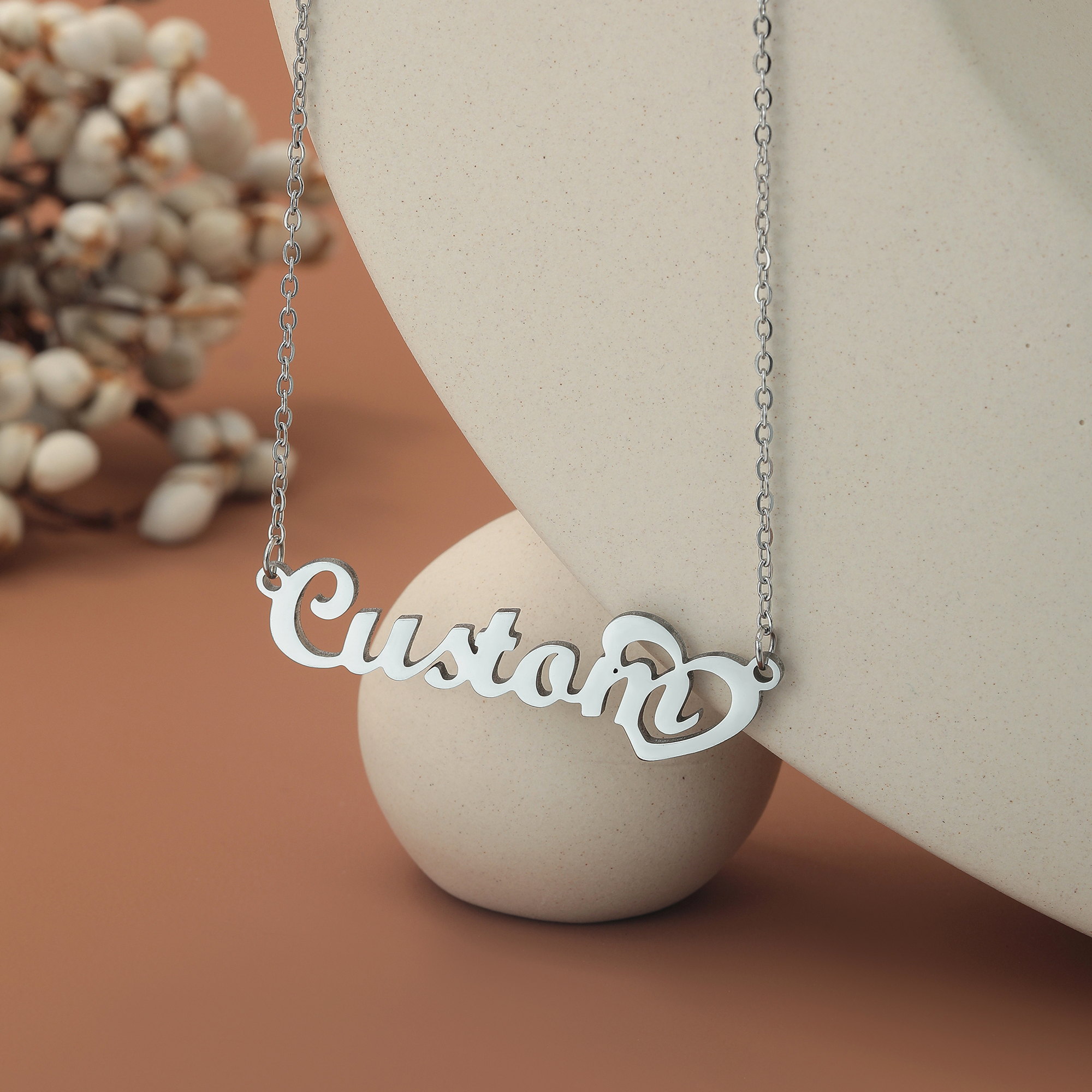 Customized Name Necklace with  - Name Necklace Custom reseña y precio